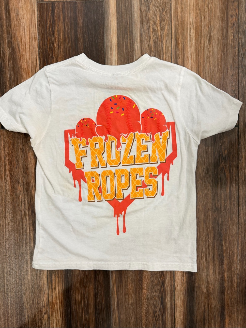 Baseball Lifestyle 101 Youth Ice Cream Tee